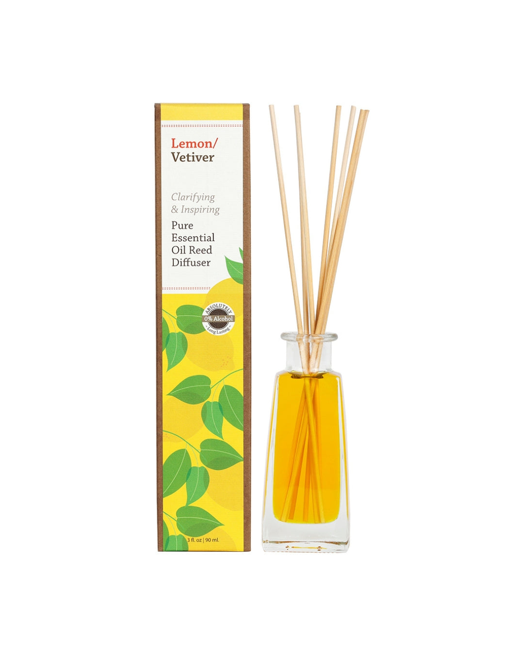 Lemon Vetiver Reed Diffuser 3oz