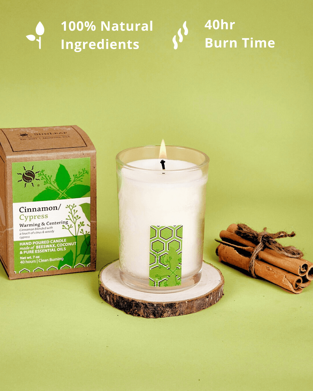 Cinnamon Cypress Candle