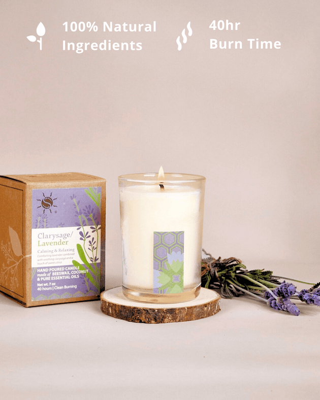 ClarySage Lavender Candle