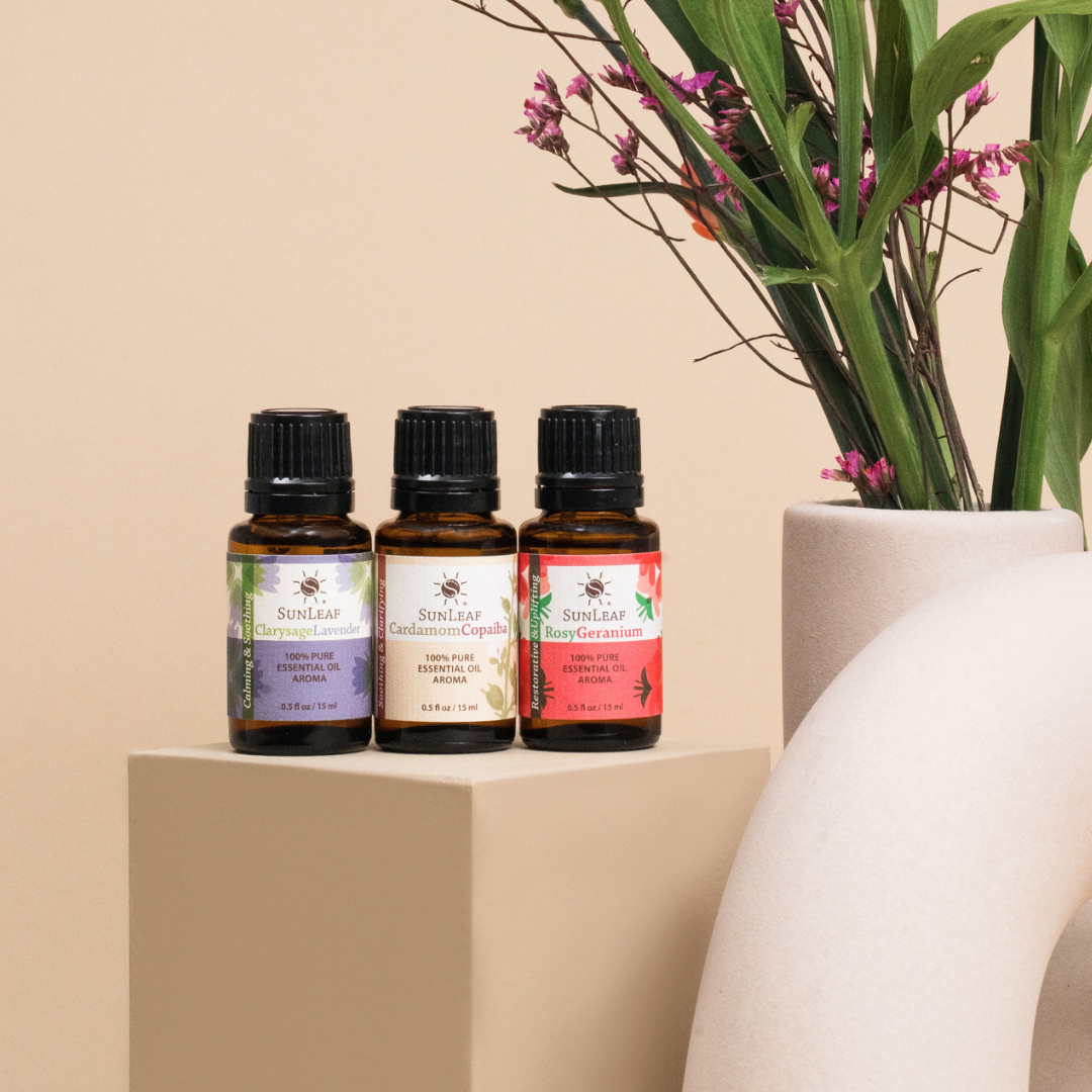 Petals & Blooms Essential Oil Aroma Trio