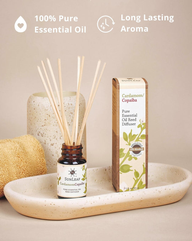 Cardamom Copaiba Reed Diffuser 1oz