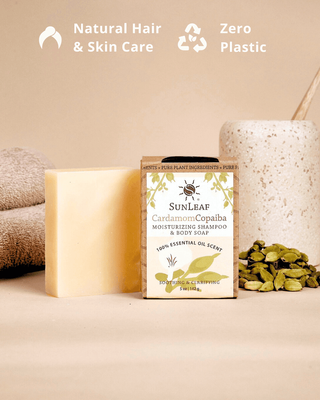 Cardamom Copaiba Shampoo & Body Bar