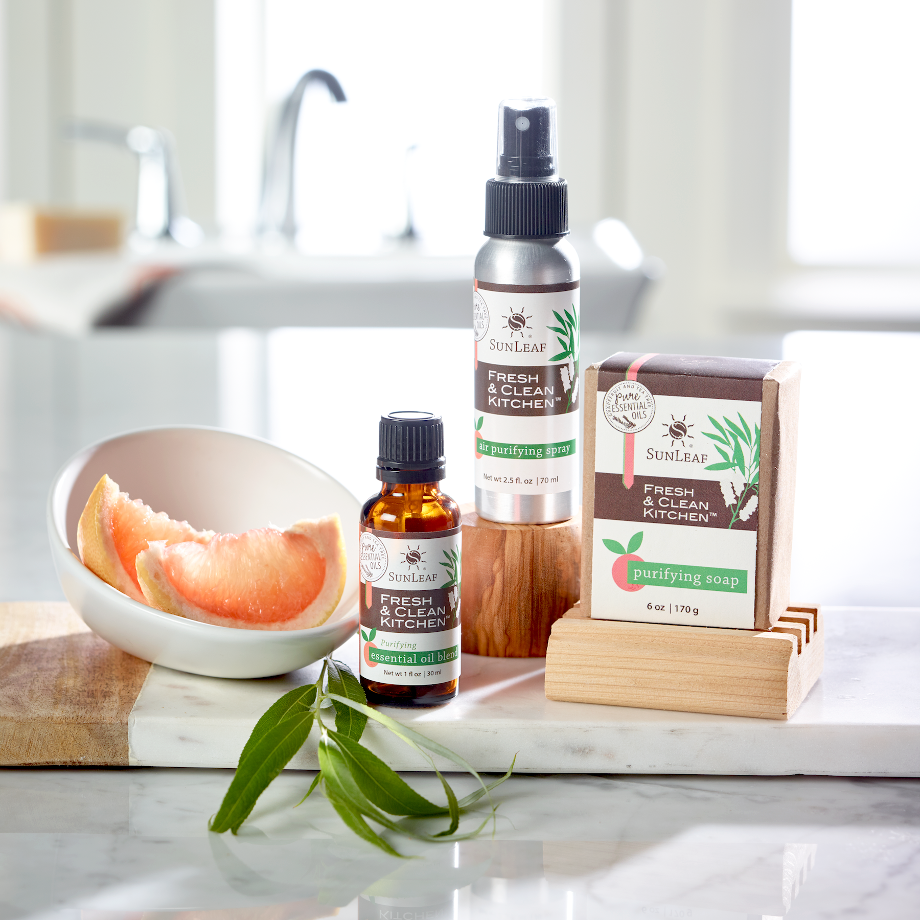 Fresh & Clean Kitchen™ Collection - SunLeaf Naturals®