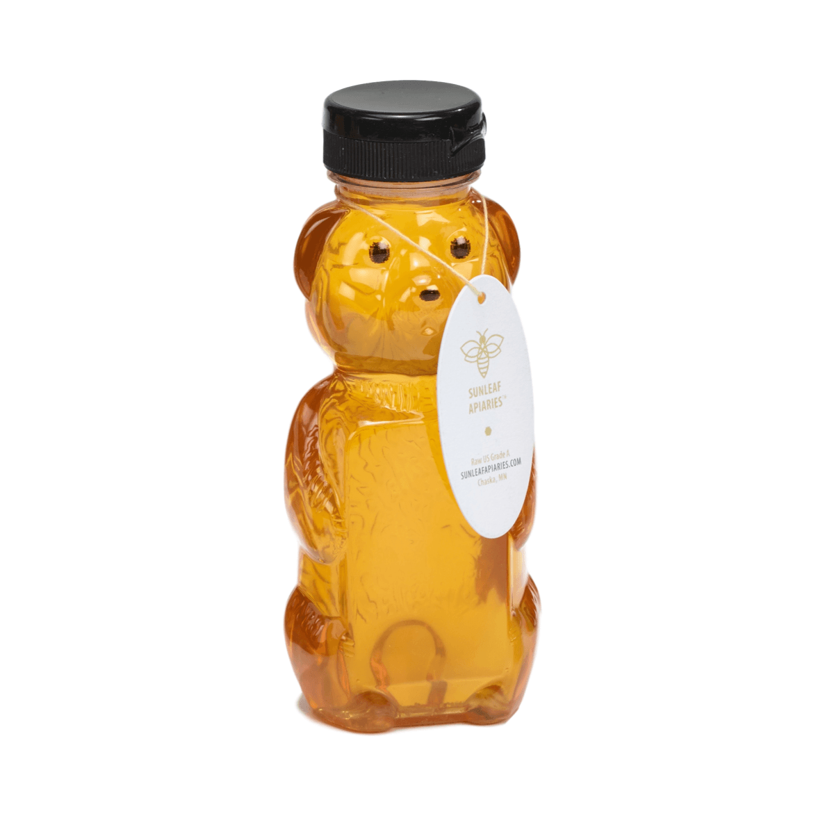 SunLeaf Apiaries™ Honey 12 oz Bear